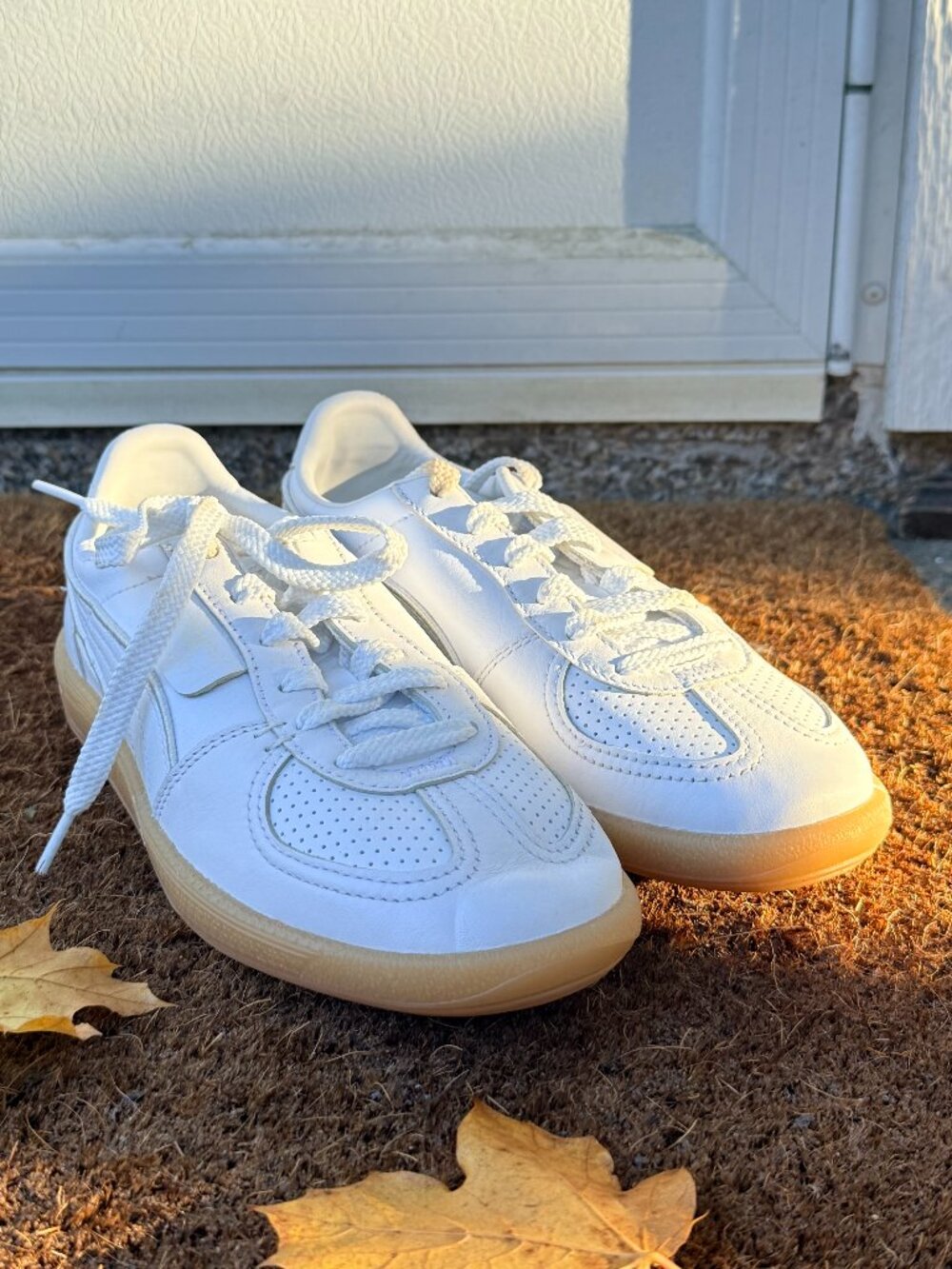 PUMA Palermo S&P "White / Gum" Sneakers